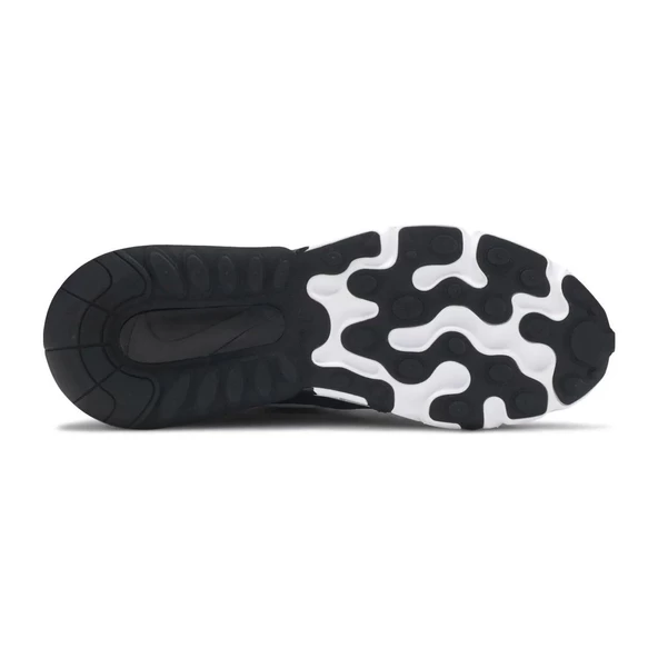 Nike Air Max 270 React Black White - Resim 4