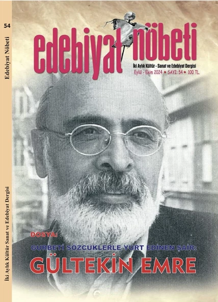 Edebiyat Nöbeti Dergi 54.Sayı Eylül-Ekim 2024 ürün görseli 1
