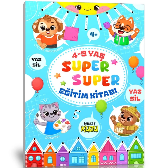 4-9 Yaş Süper Süper Eğitim Kitabı ürün görseli 1