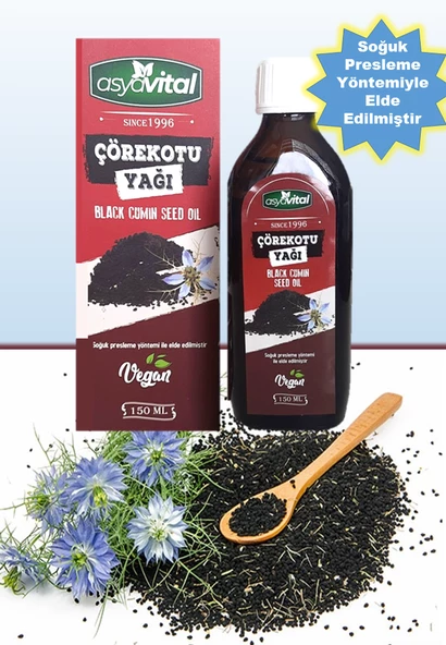 Asya Vital Çörekotu Yağı 150 ML ürün görseli 1