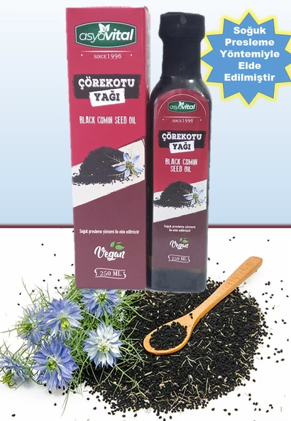 Asya Vital Çörekotu Yağı 250 ML ürün görseli 1