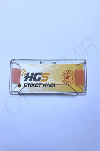 Hgs Kabı Yeni Model Yeni Etikete Göre (11cm  4.5cm) ürün görseli 1
