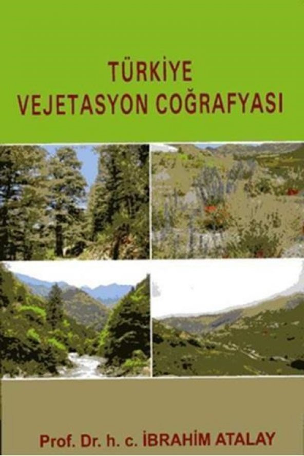 TÜRKİYE VEJATASYON COĞRAFYASI - İBRAHİM ATALAY ürün görseli 1