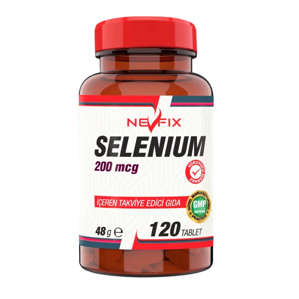 Nevfix Selenyum 200 mcg 120 Tablet ürün görseli 1