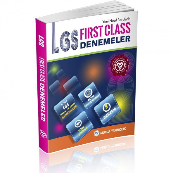 MUTLU 8.Sınıf LGS First Class Denemeleri ürün görseli 1