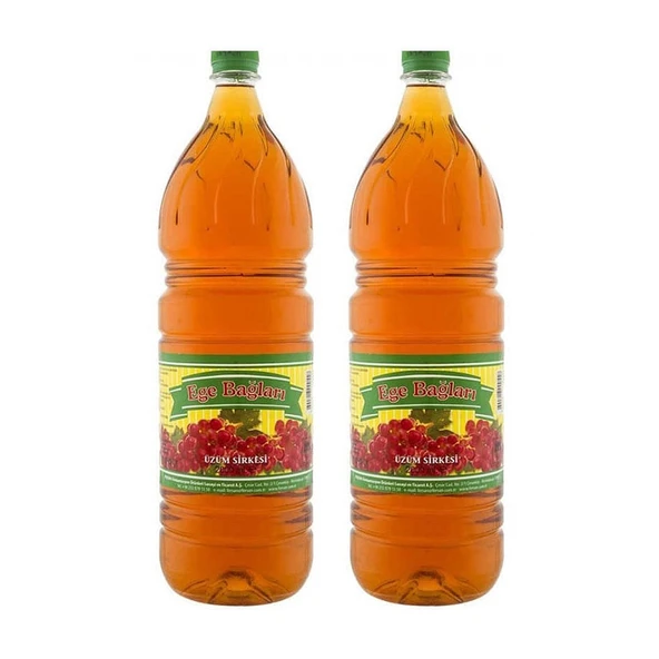 Ege Bağları Üzüm Sirkesi 2 lt x 2 Adet ürün görseli 1