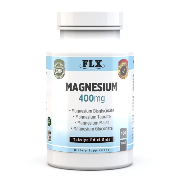 Magnesium Bisglisinat Malat Taurat Glukonat 180 Tablet Magnezyum ürün görseli 1