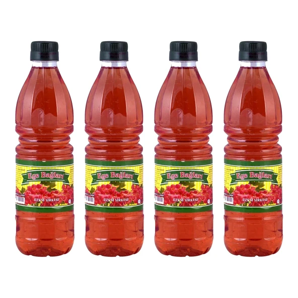 Ege Bağları Üzüm Sirkesi 750 ml x 4 Adet ürün görseli 1
