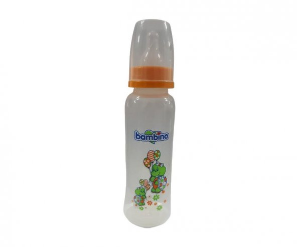 Bambino T-019 Natural PP Biberon 250 Ml Turuncu ürün görseli 1