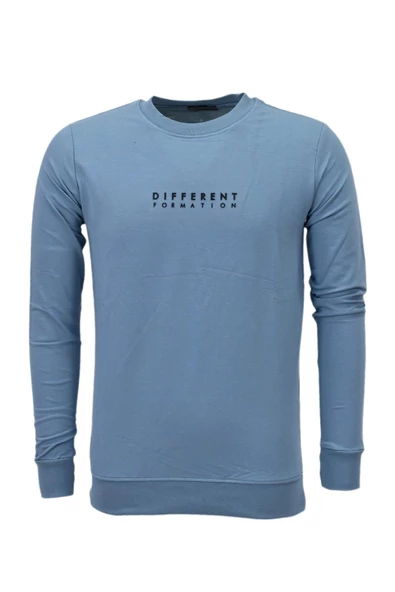 Erkek Spor Mevsimlik Sıfır Yaka Sweatshirt BGL-ST03933 ürün görseli 1