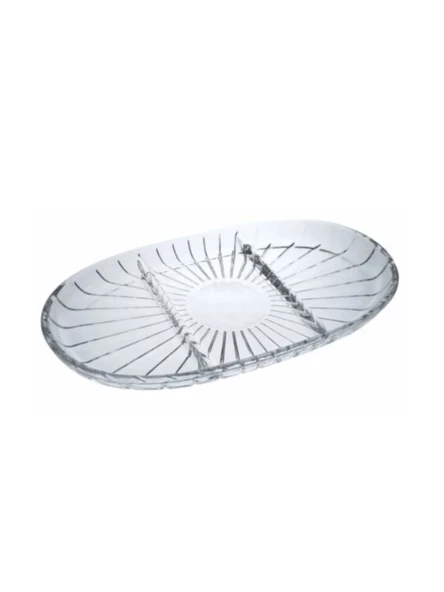 Paşabahçe 54903 Elegant Bölmeli Kayık Tabak 16x28 cm ürün görseli 1