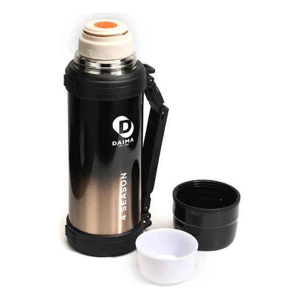 Daima 4Season Termos Siyah 1800 ml - Resim 4