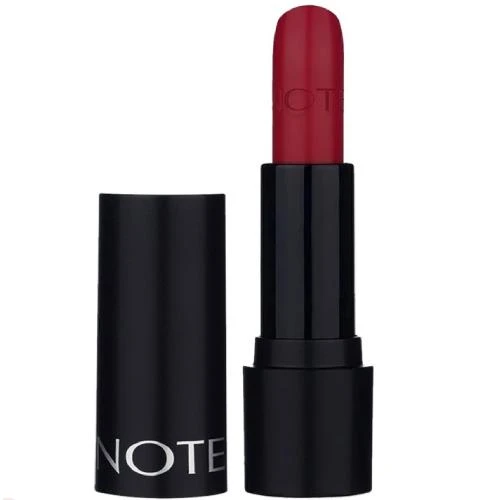 Note Deep Impact Lipstick Kremsi Dokulu Yarı Parlak Ruj 14 Warm Cherry Kırmızı ürün görseli 1