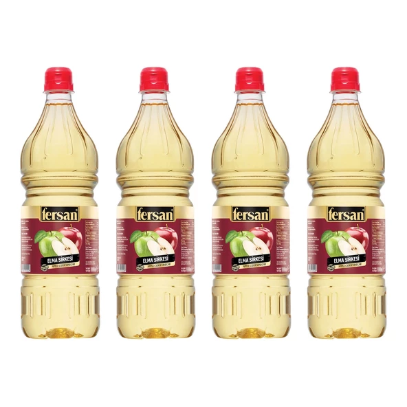 Fersan Elma Sirkesi 1 lt Pet x 4 Adet ürün görseli 1