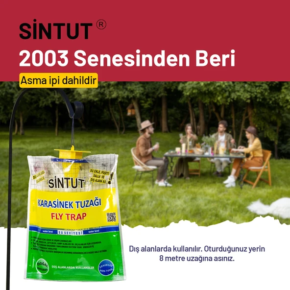 5 Adet Sintut Medium, Karasinek Tuzağı - Resim 2