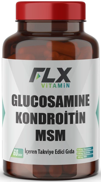 Glucosamine Chondroitin Msm Zerdeçal 60 Tablet ürün görseli 1