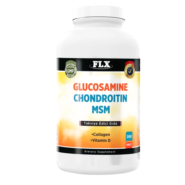GLUKOZAMİN KONDROİTİN MSM VİTAMİN D 300 TABLET ürün görseli 1