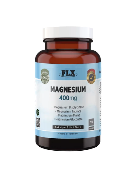 Magnezyum Bisglisinat Malat Taurat Glukonat 90 Tablet ürün görseli 1