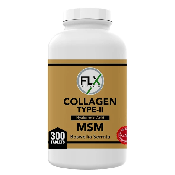 Flx Collagen Type-II Hyaluronic Acid Msm Boswellia Serrata 300 Tablet ürün görseli 1