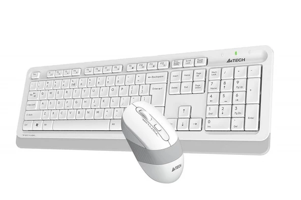 A4-Tech FG1010 Kablosuz Q Klavye Mouse Set - Beyaz - Resim 2