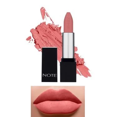 Note Mattever Lipstick Yarı Mat Saten Bitişli Ruj 05 Rose Delights Pembe ürün görseli 1