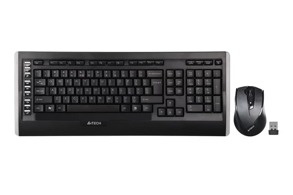 A4-Tech 9300F Kablosuz Q Klavye Mouse Set ürün görseli 1