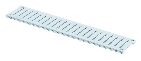 DRENAJ KANAL IZGARASI PLASTİK BEYAZ 100*500MM ürün görseli 1