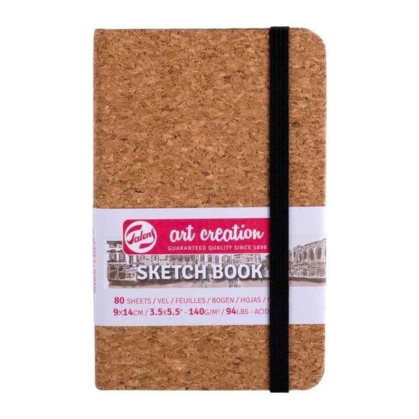 Art creation Sketch Book Eskiz Bloğu 9x14 140gr 80 Yaprak CORK ürün görseli 1