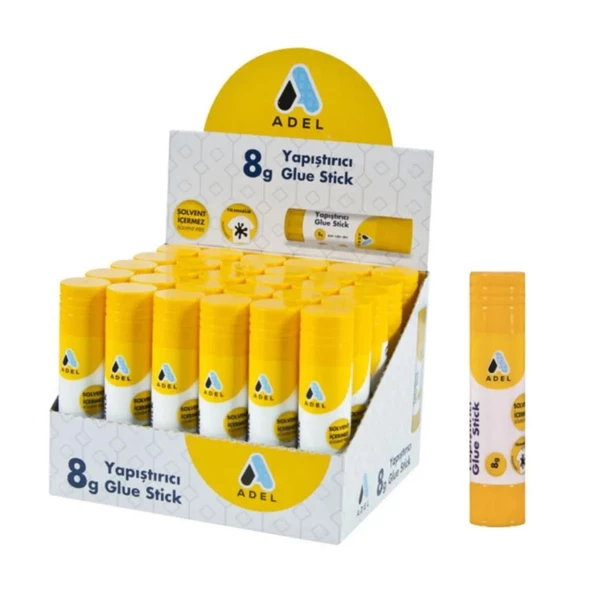 Adel Stick Yapıştırıcı 8 Gram - 30 Adet ürün görseli 1