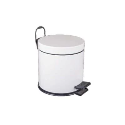 PEDALLI ÇÖP KOVASI 8LT Ø21*35CM BEYAZ ürün görseli 1