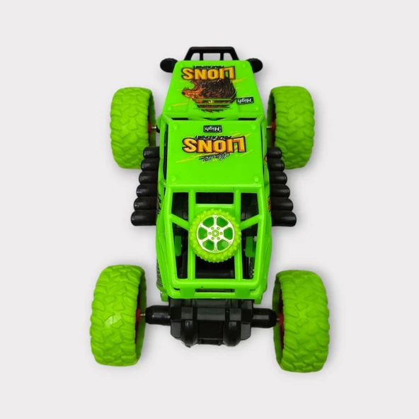 Çek Bırak Cross Buggy Araba 14 Cm - Yeşil - Resim 3