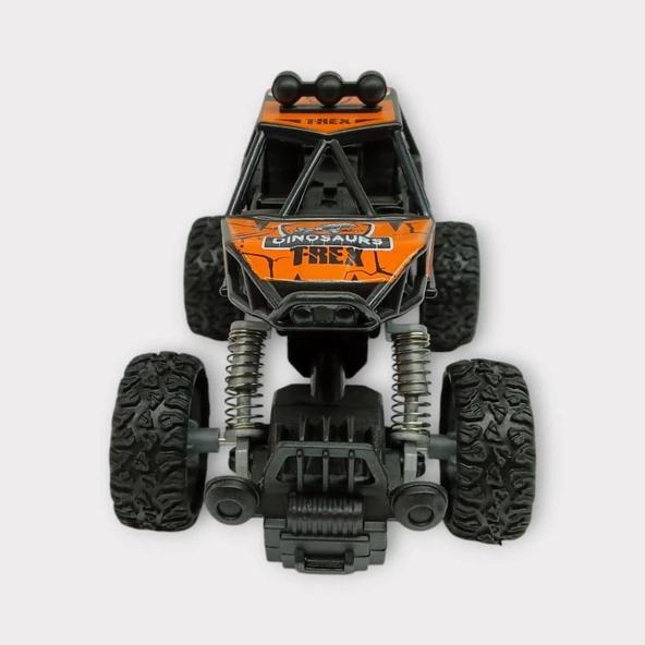 Çek Bırak Cross Buggy Araba - Turuncu - Resim 4