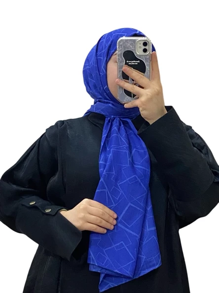 JAKARLI KÜP DESENLİ ŞAL 1012 ürün görseli 1
