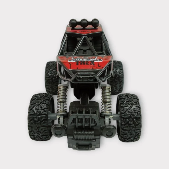Çek Bırak Cross Buggy Araba - Kırmızı - Resim 5