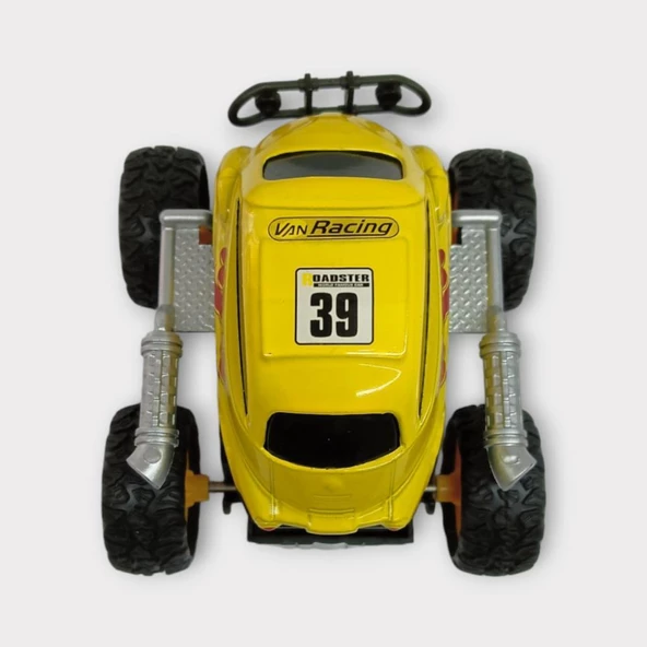 Çek Bırak Cross Buggy Araba - Sarı - Resim 4