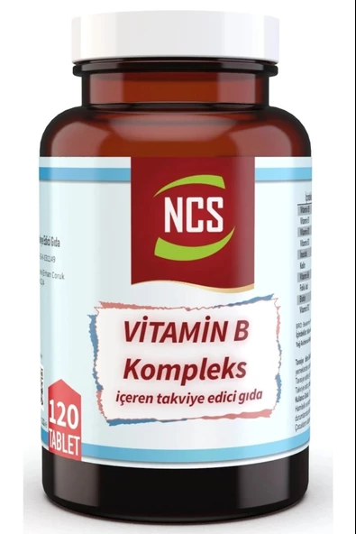 Vitamin B Complex B Vitaminleri 120 Tablet ürün görseli 1