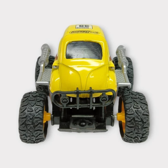Çek Bırak Cross Buggy Araba - Sarı - Resim 3