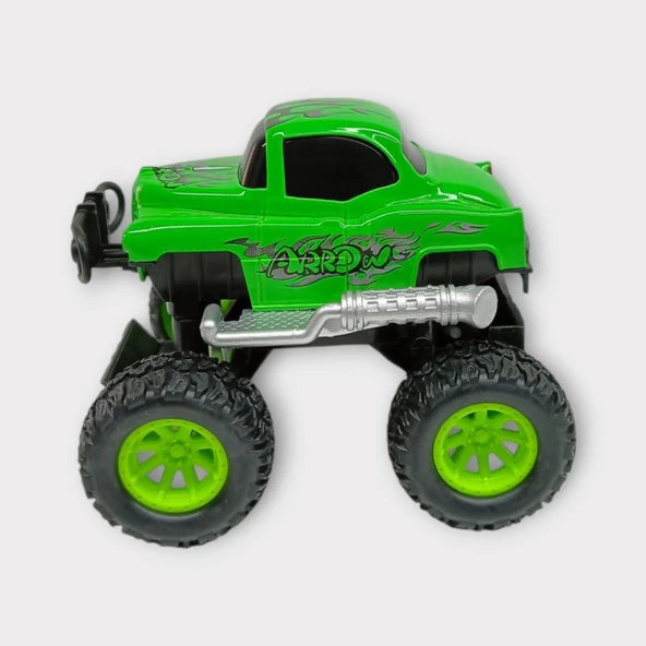 Çek Bırak Cross Buggy Araba - Yeşil - Resim 2