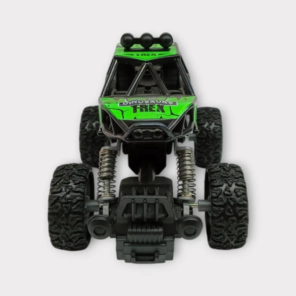 Çek Bırak Cross Buggy Araba - Yeşil - Resim 4