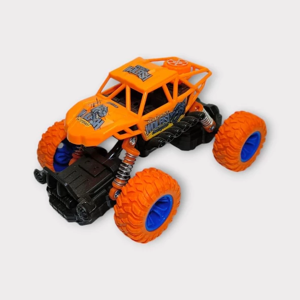 Çek Bırak Cross Buggy Araba 14 Cm - Turuncu ürün görseli 1
