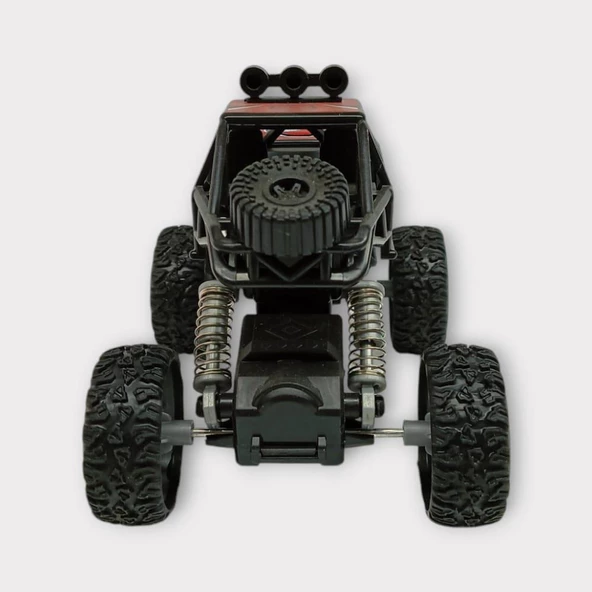 Çek Bırak Cross Buggy Araba - Kırmızı - Resim 4