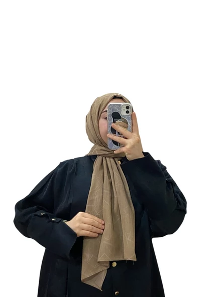 JAKARLI KÜP DESENLİ ŞAL 1012 - Resim 11