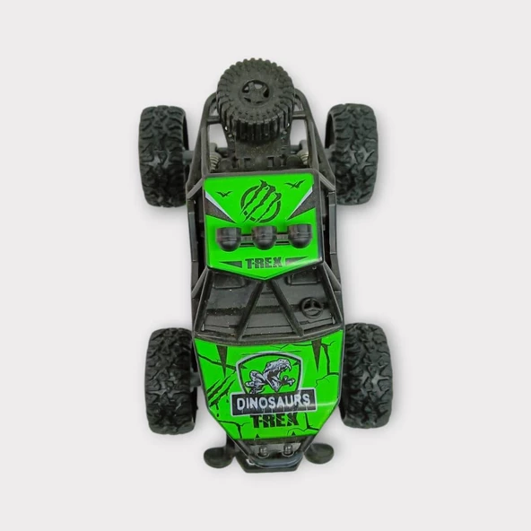 Çek Bırak Cross Buggy Araba - Yeşil - Resim 3