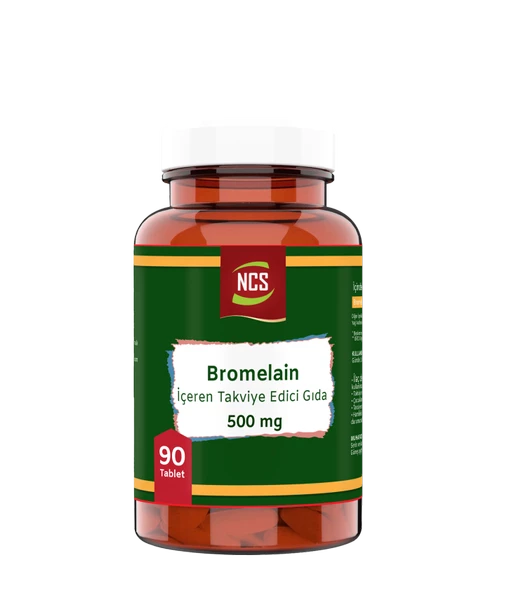 Ncs Bromelain ( Ananas ) 500 MG 90 Tablet ürün görseli 1