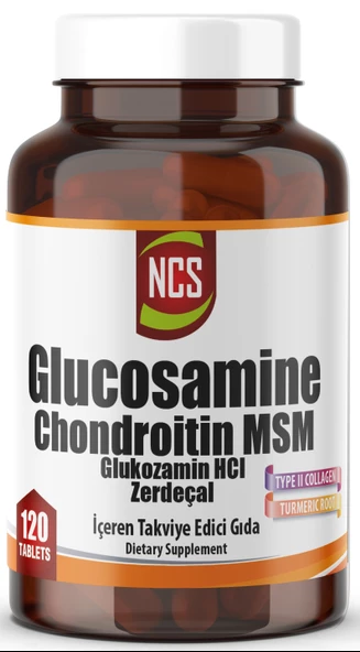 Ncs Glucosamine Chondroitin Msm 120 Tablet COLLAGEN GLUKOZAMİN ürün görseli 1