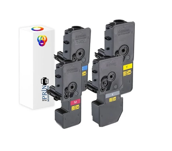 TK-5230 |  Kyocera ECOSYS M5521cdw Muadil Toner Seti 4 Renk Bir Arada ürün görseli 1