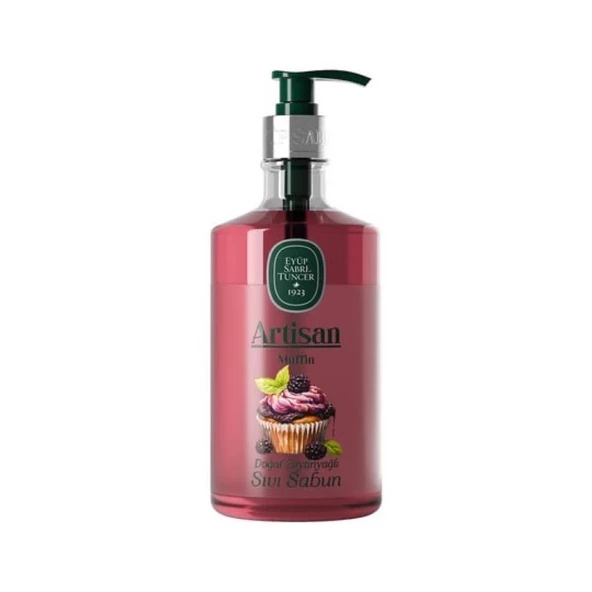 Eyüp Sabri Tuncer Artisan Doğal Zeytinyağlı Sıvı Sabun Muffin 600 ml ürün görseli 1