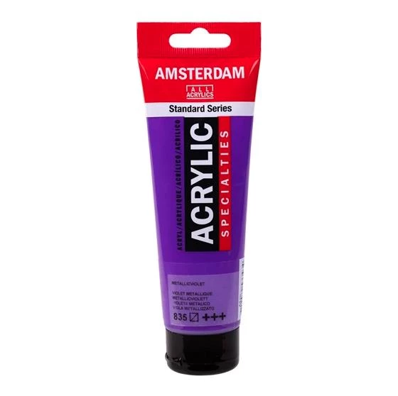 Amsterdam Akrilik Boya 120ml Tüp METALLIC GREEN 836 ürün görseli 1