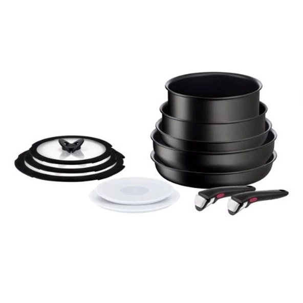 Tefal Ingenio Exception Titanyum 6X Büyük Set 12 Parça 2100129606 ürün görseli 1