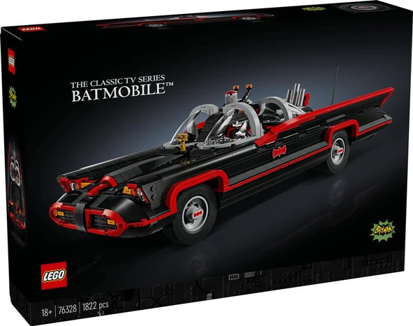 LEGO Super Heroes 76328 Batman: The Classic TV Series Batmobile ürün görseli 1